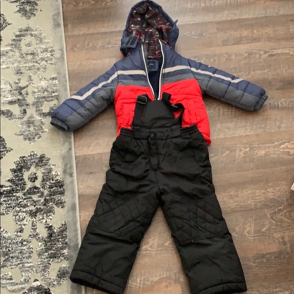 Black kids ski bib - Picture 5 of 5